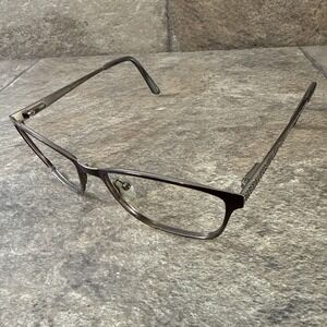 Jill Stuart JS 326-1 Brown Women's Eyeglasses Frames Spring Hinge 52-16-135-38mm